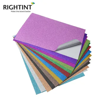 glitter paper sticker