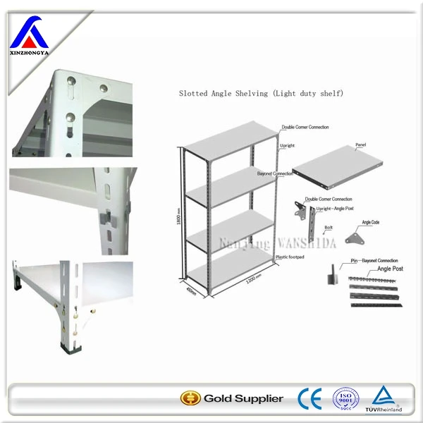 Warehouse Steel Installing Home Or Industry Light Duty Rack System