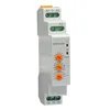 Din-rail mounting modular type multifunction adjustable time relay(10functions), 12-240VAC/DC
