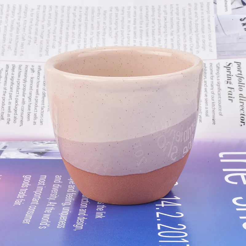 Tealight votive ceramic candle jar wedding decoration supplier