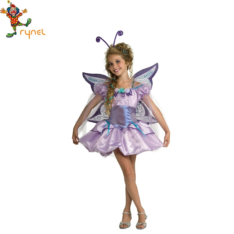 High Quality Girls Fancy Dress Costumes Carnival Cosplay Party Funny Kids  Fairy Costumes With Butterfly Wing - Buy Kids Costumes,Fancy Dress Costumes,Fairy  Costume Children Product on 