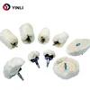 Mushroom-type polishing cotton mop wheel