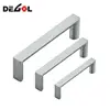 Top quality Hot Sale stainless steel hidden drawer cabinet straight pull handle concealed screw fixing pack