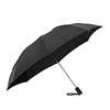 Black Wholesale Normal 3 folding Umbrella