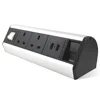 Table Mounted Power Socket With RJ45 Networking With 2 usb With uk plug