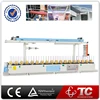 wood working plastic pvc profile wrapping furniture machine