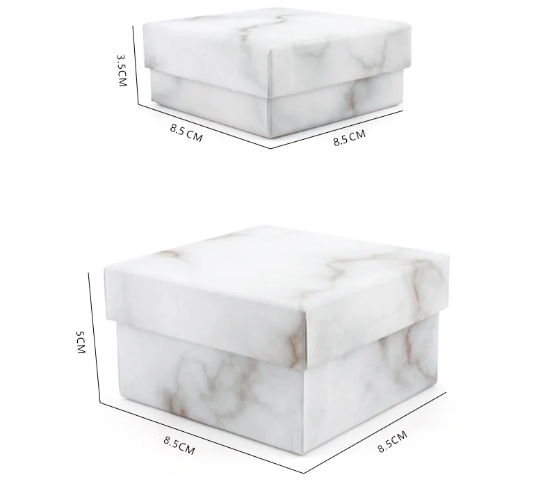 Hot Sale Marble Print Jewelry Paper Gift Box With Black Insert Foam Buy Marble Box,Marble Gift