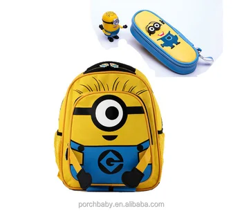 minion school bag