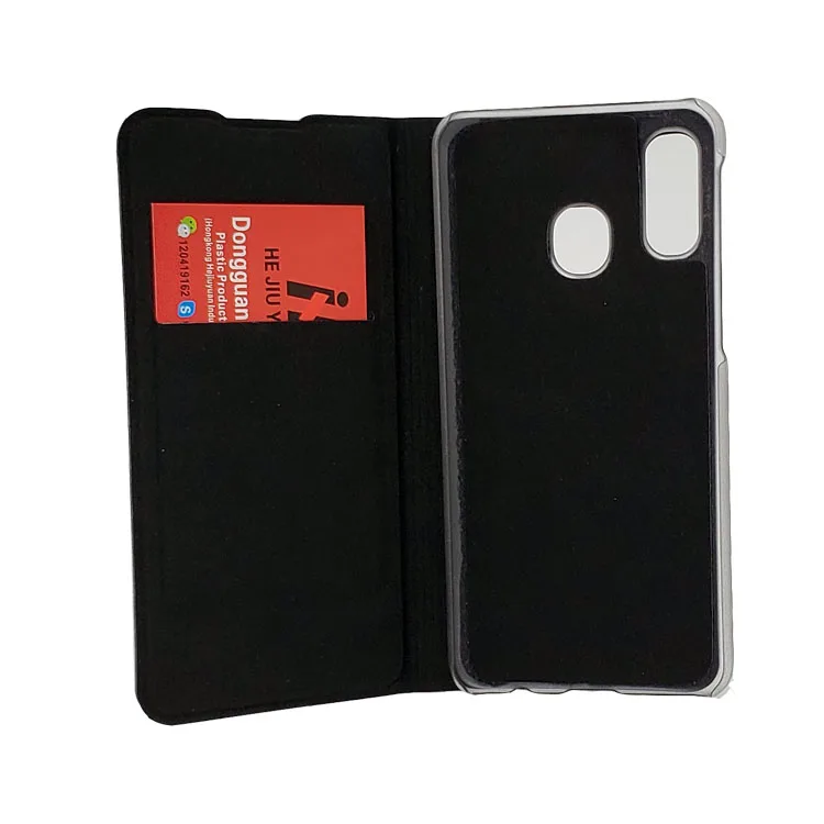 Russia Market Cheap Leather Wallet Case For Samsung Galaxy A20 A20e Flip Cover