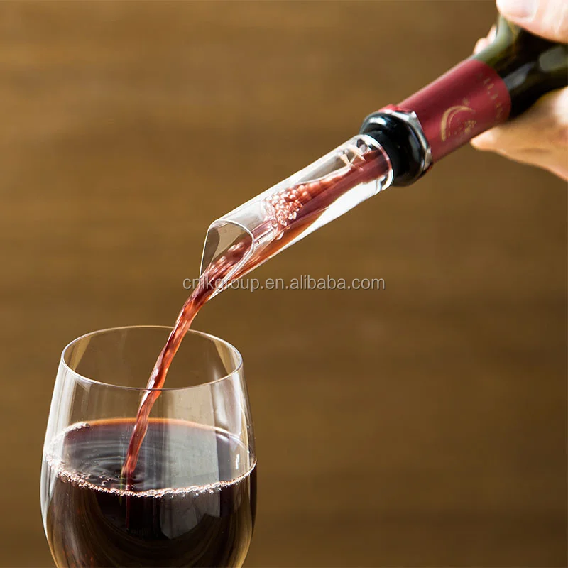 Wholesale Plastic Wine Pourer,Aerating Decanting Spout For Wine Bottles