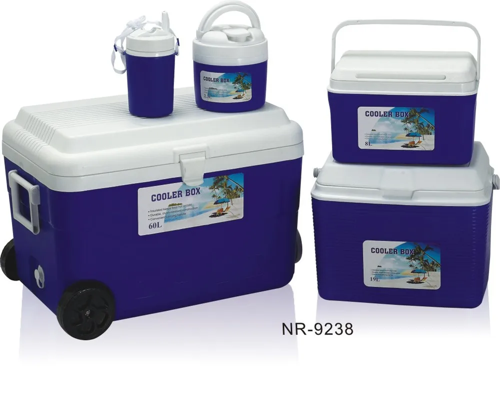 Portable Plastic Cooler Box Ice 