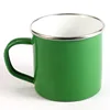 Stock Print logo Coffee cup enamel mug