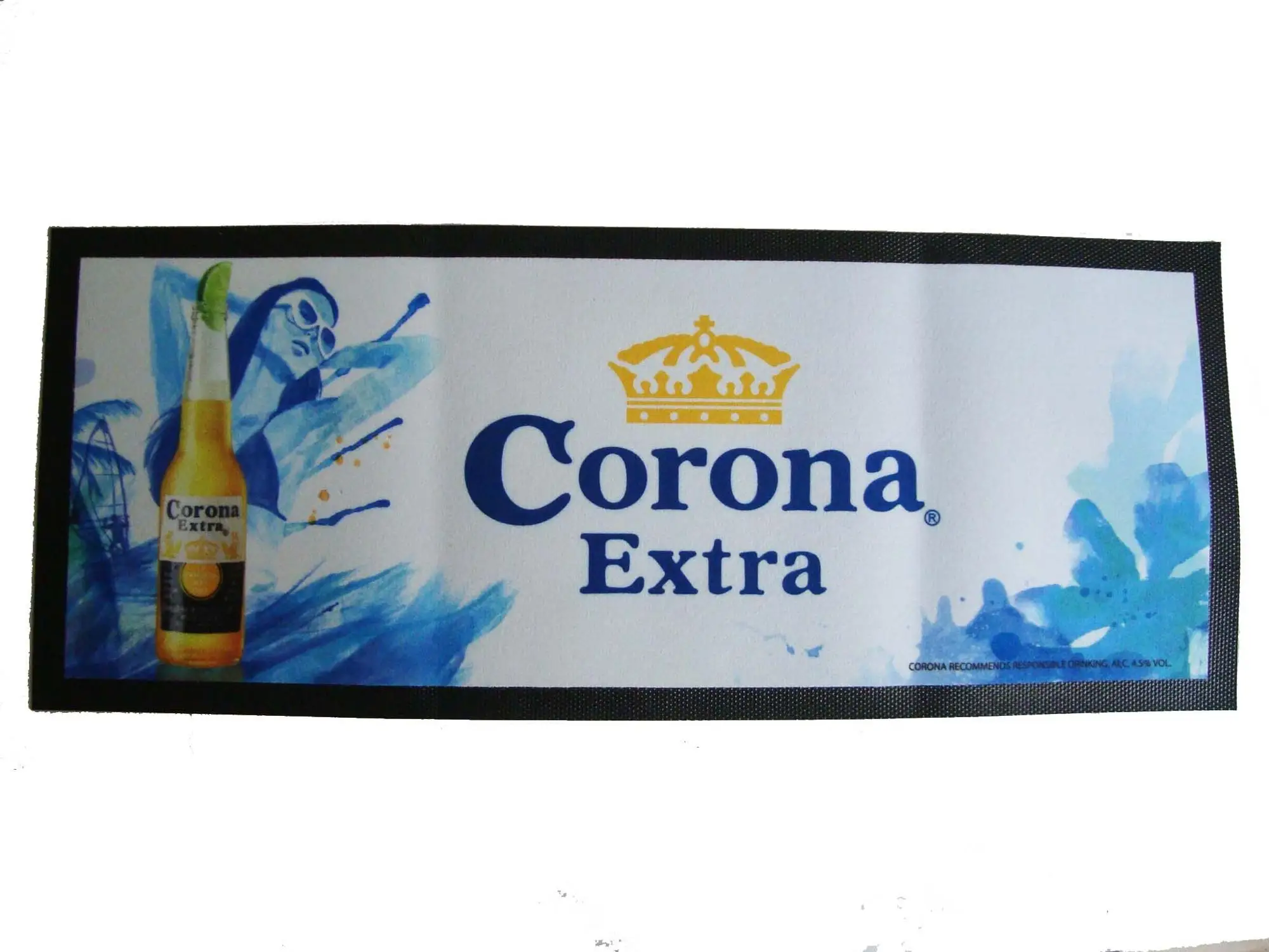 New Corona Beer Promotion Bar Runner And Bar Mat With Sedex 4 Pillar