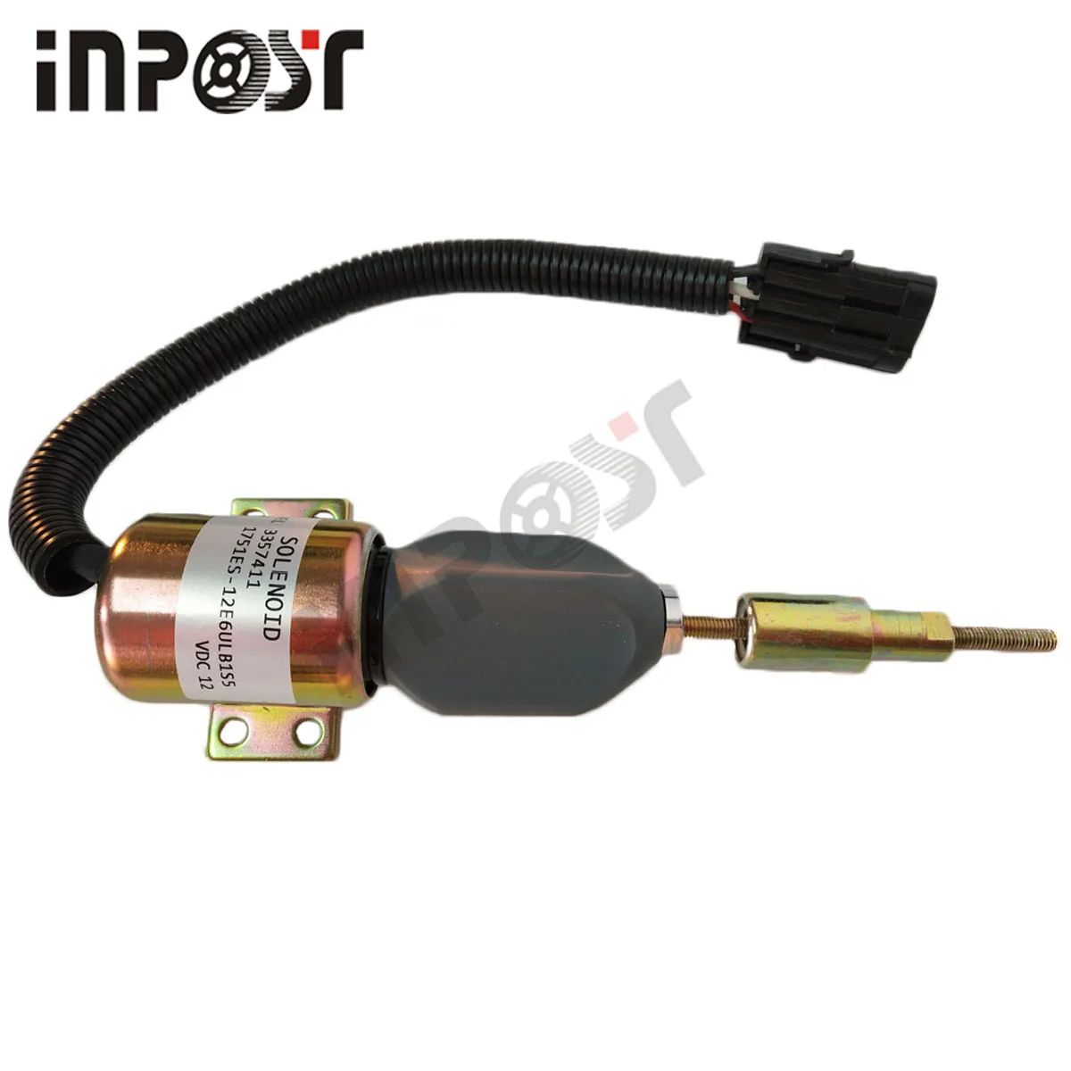 3357411 12v Stop Solenoid 1751es-12e6ulb1s5 F1hz-9n392a F1hz-9n392-a ...