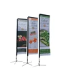 Dye sublimation printed top quality block flags square banner rectangular banners and flags