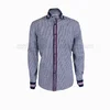 long-sleeve shirt different kinds of fashion plaid casual western shirts