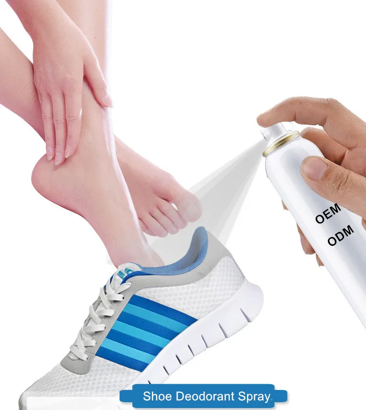 Best Antibacterial Natural Organic Essential Oil Foot Deodorant Spray