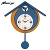New Arrival Fancy Children Clock Kids Clock Wood Crafts Gift Pendulum Wall Clock