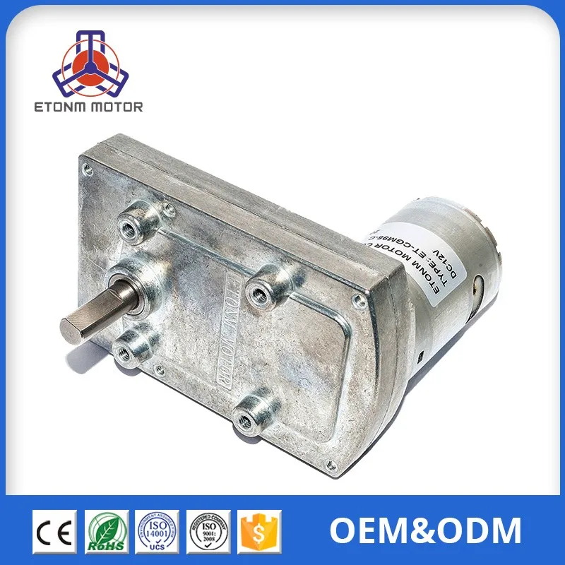 12v 24v Gear Motor With High Torque Low Rpm Sewing Machine Motor Buy
