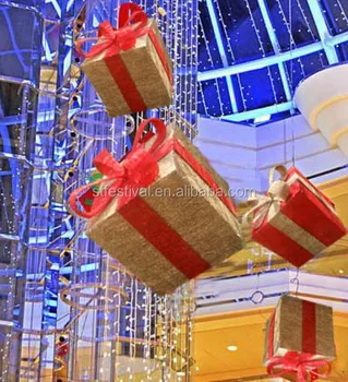 Polyfoam Gift Box Shopping Mall Atrium Decoration , Buy Atrium Decoration,Shopping Mall Atrium Decoration,Gift Box Shopping Mall Atrium Decoration