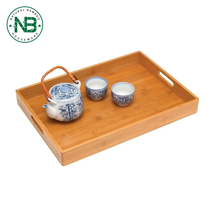 Customised Wholesale Rectangle Tea Hotel Cheap Trays Serving Buy