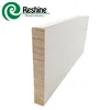 Primed timber window reveal trim board moulding