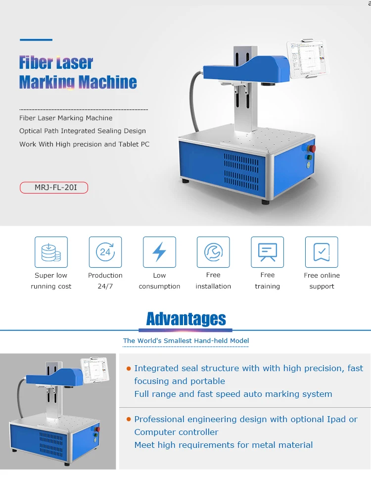MRJ-Laserski stroj za graviranje kamna 20w 30w