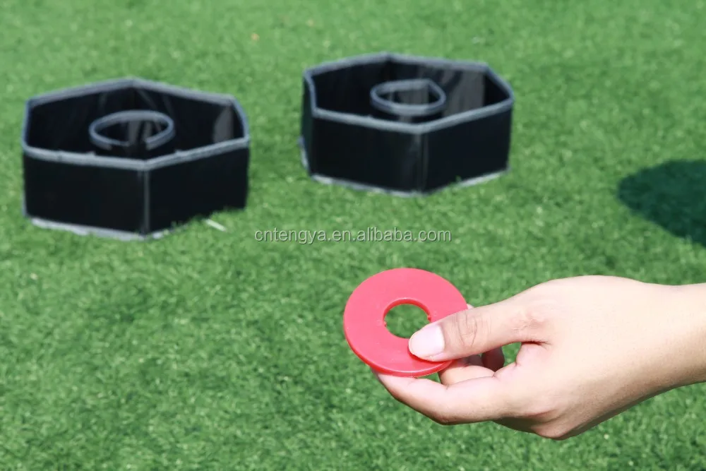 Indoor Outdoor Toy Custom Tailgate Plastic Collapsible Washer Toss Game