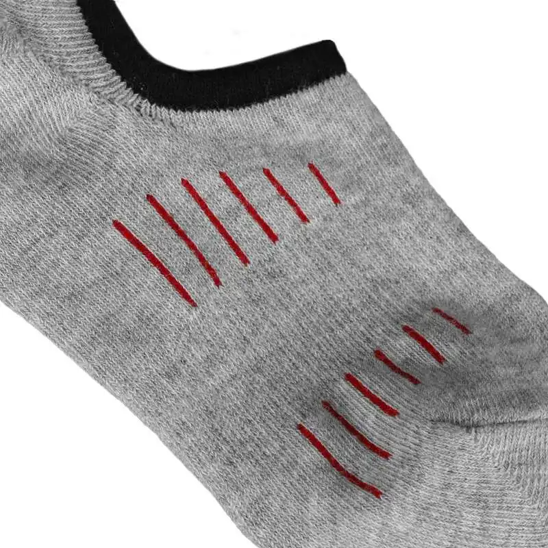 Silicone Anti-Drop Solid Color Thin Sock Antislip Invisible Boat  Socks
