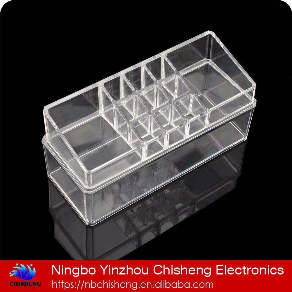 clear acrylic cosmetic & makeup organizer drawer