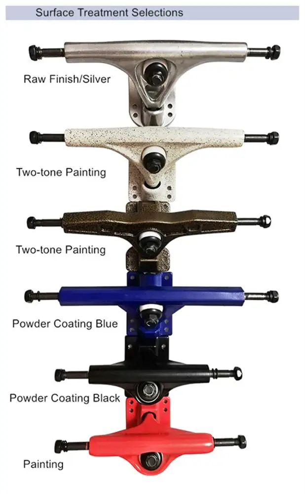 Custom Skateboard Truck 5.25 Inch 200 Mm Axle Size Aluminium Longboard ...