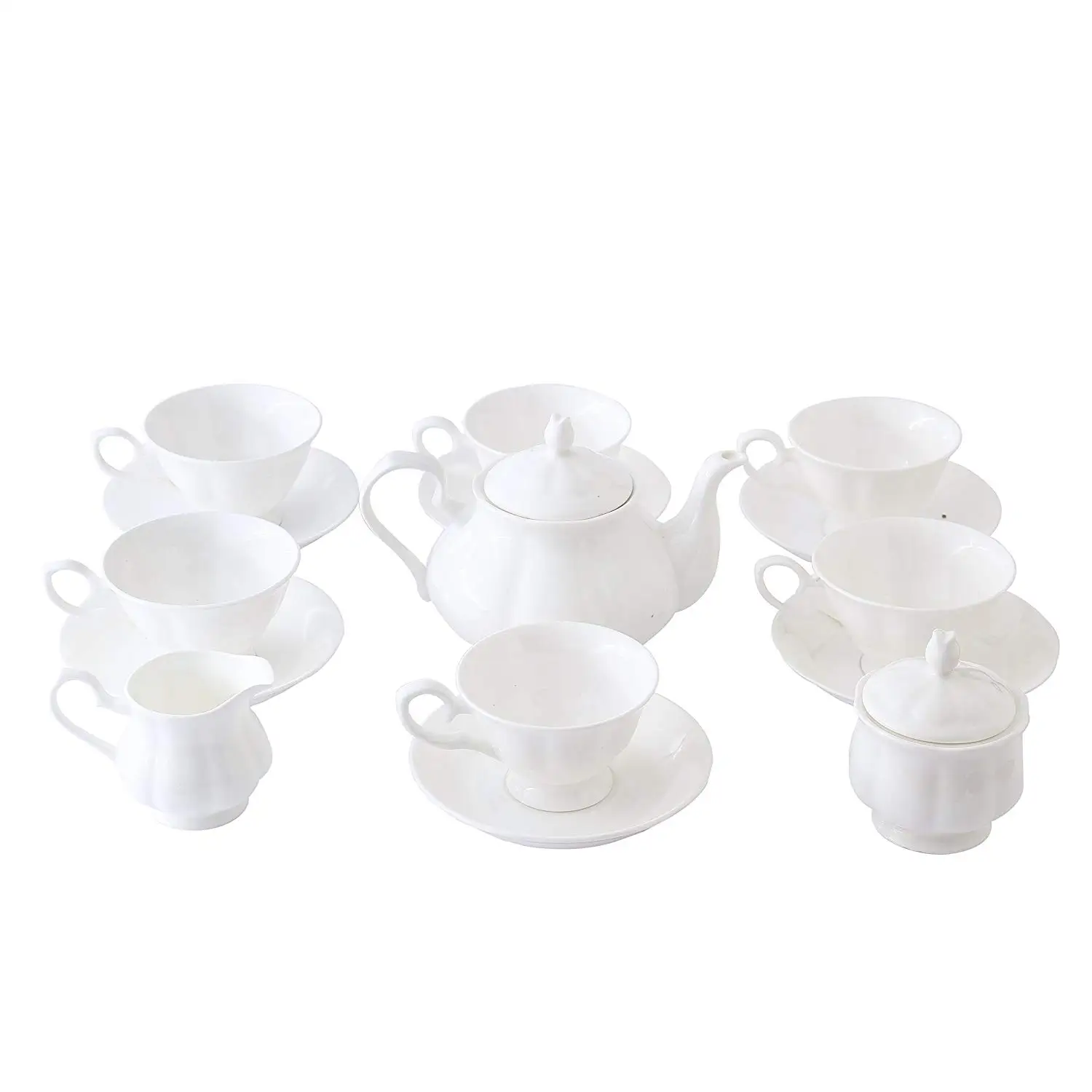 Bone China Tea Sets Uk Find Deals On Get Quotations Ufengke 15 Piece English Bone China Tea Cup Sets Modern Ceramic Coffee For S