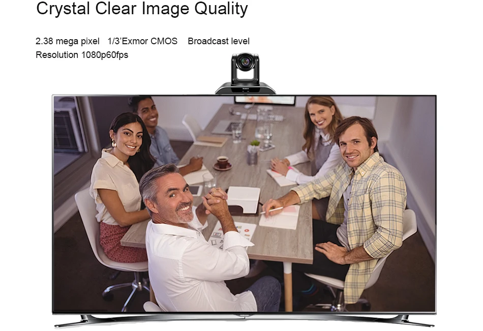 10X Zoom PTZ remote cameras