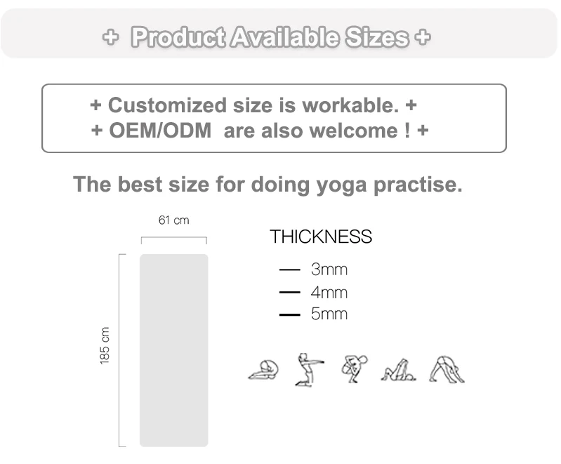 Custom print Yoga Mat