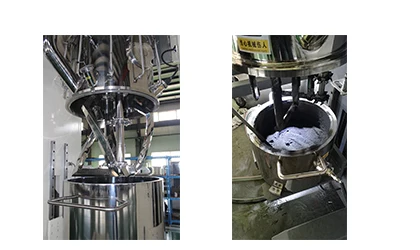 Lab Liquid silicone rubber planetary dispersing power mixer