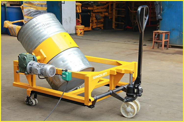 Sinolift Ty400b Electric Rotating Stationary Drum Tumbler Buy Drum