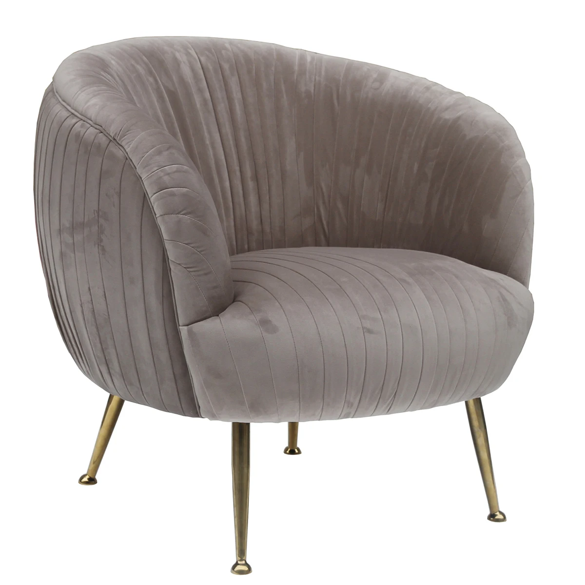 New Design Gold Legs Modern Velvet Chair Grey - Buy Velvet Dining