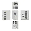 Small design 0.75kw vfd inverters converters with plc touch panel