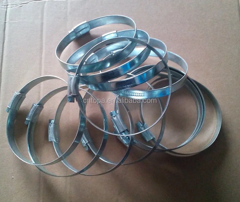 Hydraulic hose metal pipe clamp types with British type clamp standard