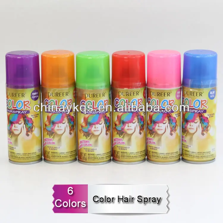 Halloween Coloured Hair Spray Washable Hair Color Spray For Party - Buy ...
