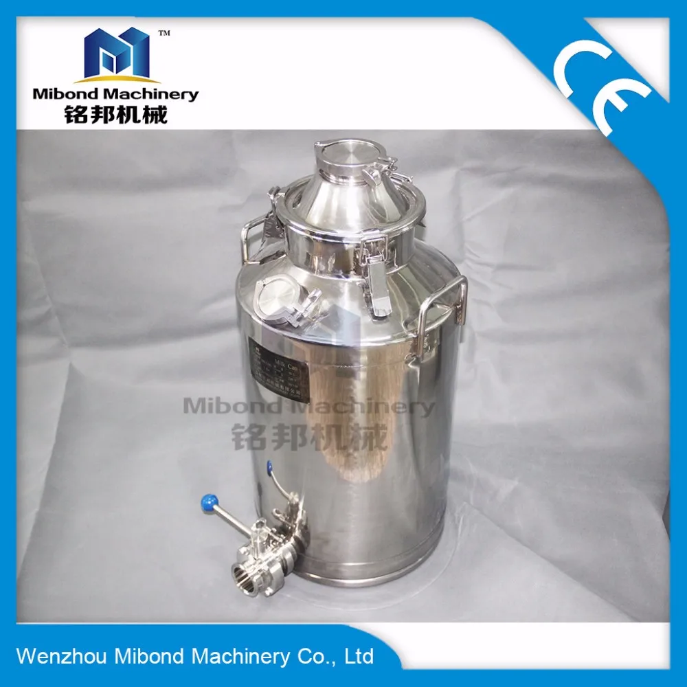 30l/50l/100l Stainless Steel Milk Can /boiler/tank In Dairy Processing