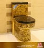 Black gold best flushing toilet bowl