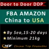 Cheap Amazon FBA Sea Freight Shipping Cost China to USA/ UPS Door to Door Delivery DDP Service Shenzhen Lgistics Forwarder Agent