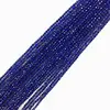 Natural Gemstone Grade AAA Lapis Lazuli 2mm Round Brilliant Cut Shiny Faceted Loose Beads 15.5" Fashion Design for Jewelry Makin