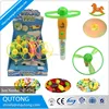 World best selling products flying disc with light candy toy from china online shopping