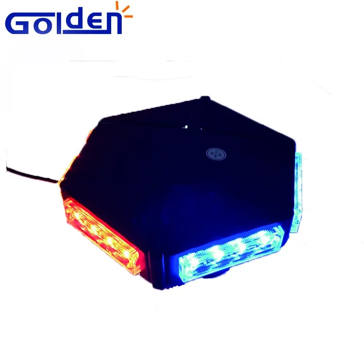 12v Hexagon Beacon Lighting Lamps Warning Linear Polic Led Light 12v Hexagon Beacon Lighting Lamps