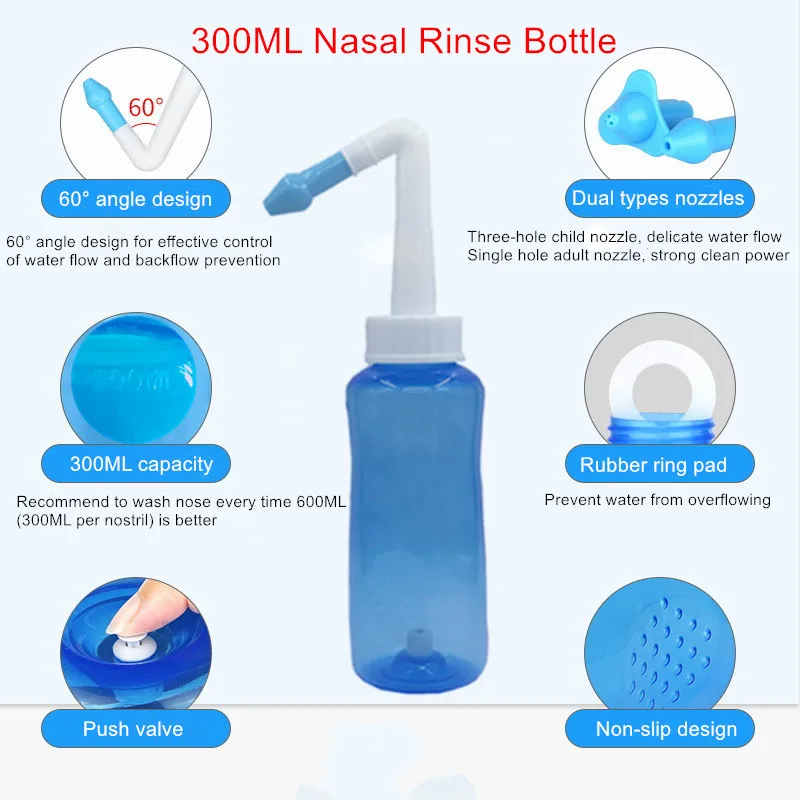 Plastic Nasal Wash Bottle Neti Pot Nasal Irrigation Buy Nasal Wash