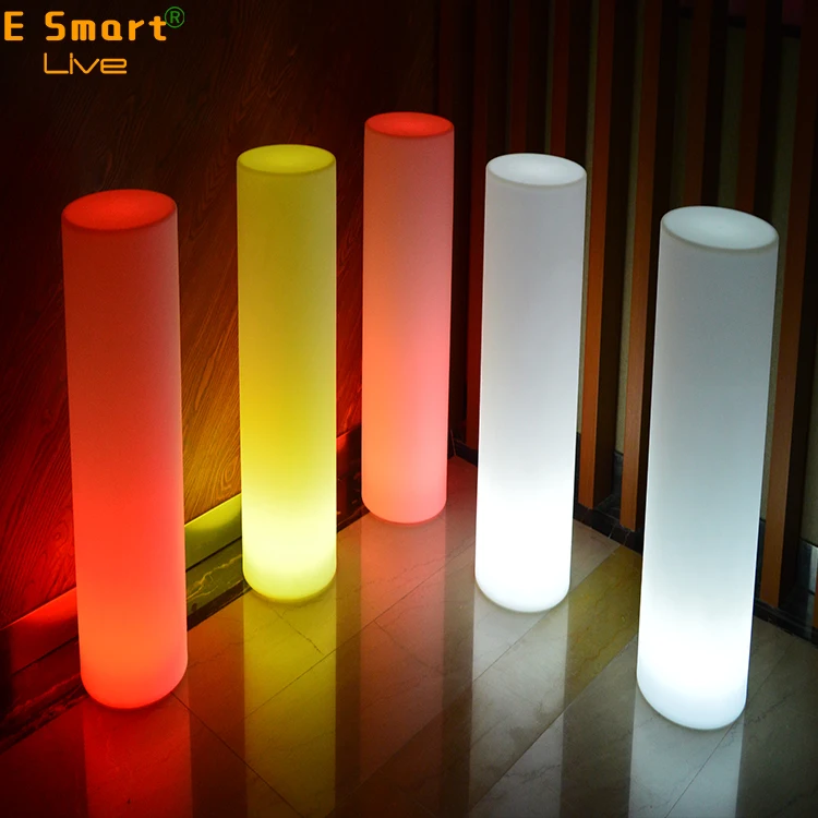 Led Multi Color Light Column Towers Light Up Pillar Decorations For