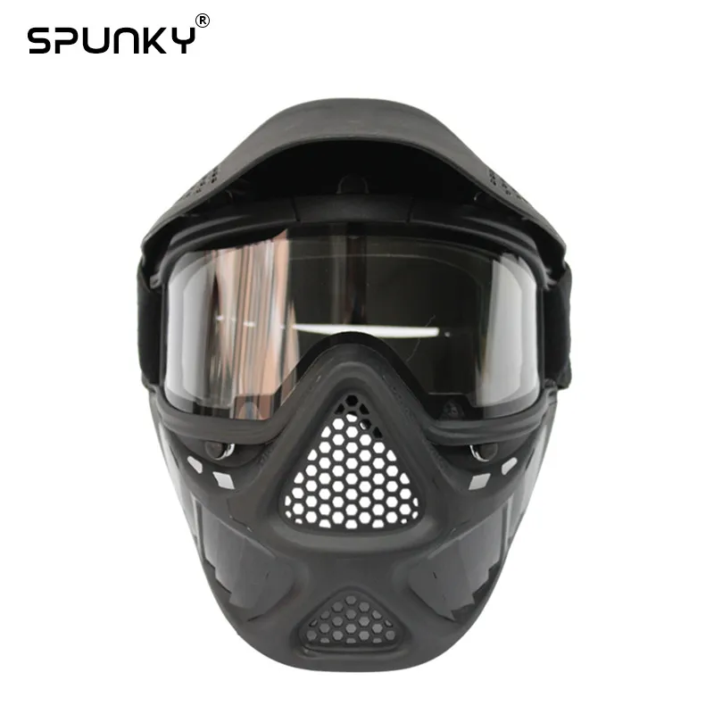Paintball Accessories Double Elastic Paintball Military Full Face Mask