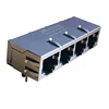 E6588-UEC3A2-L Without Leds Ethernet 1x4 Multi-Port RJ45 Female Pcb Jack